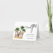 Safari Wilde Dieren Tropisch Baby shower
