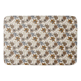 Safari Wildflowers - Moderne dierenprint Badmat