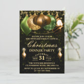 Safari Wildlife Baubles kerstfeest Kaart (Staand voorkant)