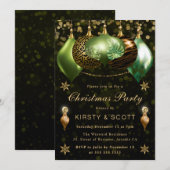 Safari Wildlife Baubles Kerstfeest Kaart (Voorkant / Achterkant)