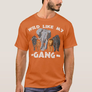 Safari Wildlife Lifestyle Wild Dierenvrienden Jung T-shirt