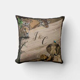 Safari Wildlife Pillow Kussen