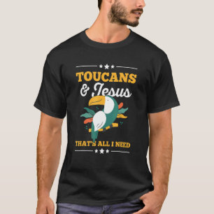 Safari Wildlife Toucan voor een Toucan vogelaar T-shirt