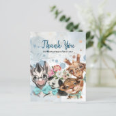 Safari wildone baby shower (Staand voorkant)