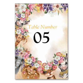 Safari wildone baby shower nodiggold kaart