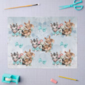 Safari wildone baby shower tissuepapier (Craft)