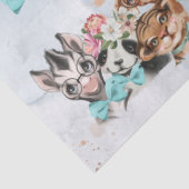 Safari wildone baby shower tissuepapier (Detail)