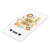 Safari Wreath Little Sister Magneet (Linkerzijde)