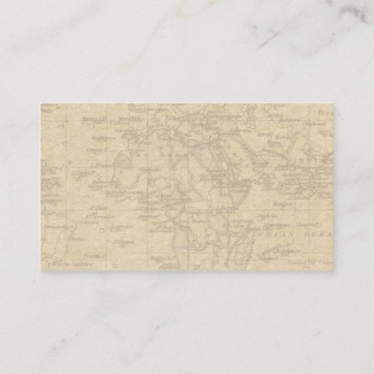 Safari Zoo African Animals Diaper Raffle Informatiekaartje (Achterkant)