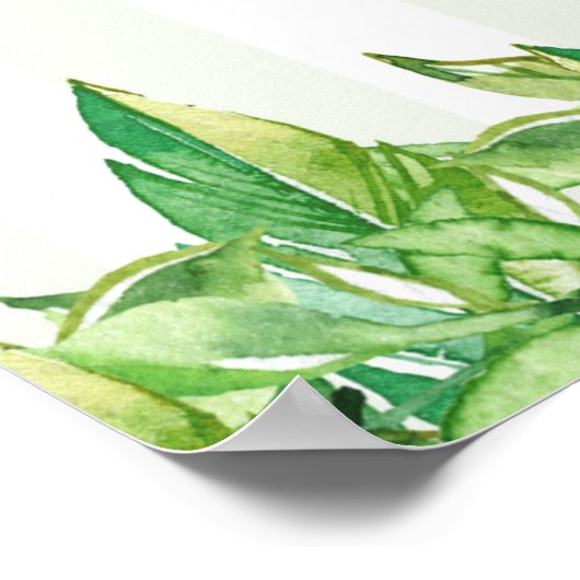 Safari Zoo Animal Poster Wall Decoration (Hoek)