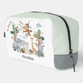 Safari ZOO Dieren De Wild One Boy Lunch Box Toilettasje (Rechterhoek)