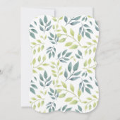 Safaridieren geslachtsneutrale koppels baby shower kaart (Achterkant)