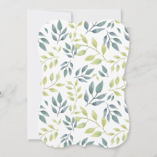 Safaridieren geslachtsneutrale koppels baby shower kaart (Achterkant)