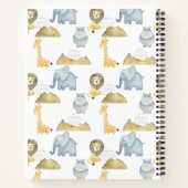 Safaridieren Notitieboek (Achterkant)