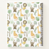 Safaridieren Notitieboek (Achterkant)