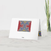 Safavi Tegel Perzisch Feestdagen Kaart (Achterkant)