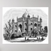 Safdarjung's tomb poster (Voorkant)