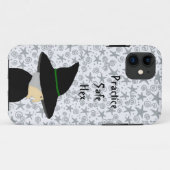 Safe Hex Halloween iPhone 5/5S Hoesje (Achterkant (horizontaal))