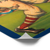 Safe Hit Texas Vegetables Crate Label Poster (Hoek)