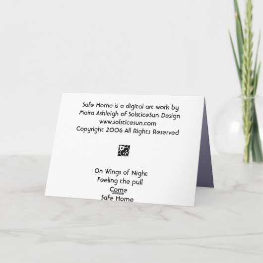 safe home kaart (Achterkant)