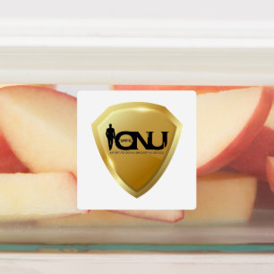 Safe-IonU Logo Shield-Stickers Labels
