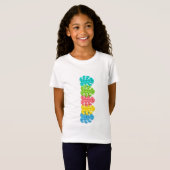 SAFE - Kids Verticale T-shirt met bladeren (Voorkant volledig)