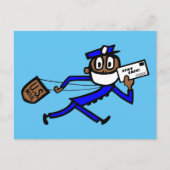Safe Mail Carrier Briefkaart (Voorkant)