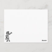 Safe Mail Carrier Briefkaart (Achterkant)