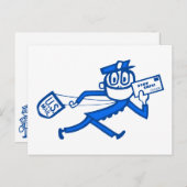 Safe Mail Carrier Briefkaart (Voorkant / Achterkant)