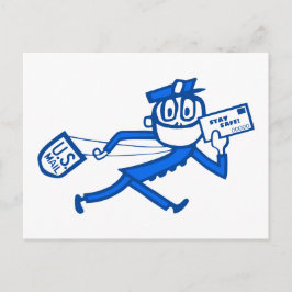 Safe Mail Carrier Briefkaart