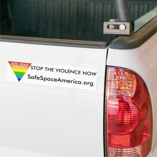 Safe Space America Bumpersticker (Op Truck)