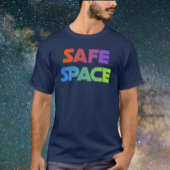 SAFE SPACE – Bold Rainbow Statement Shirt