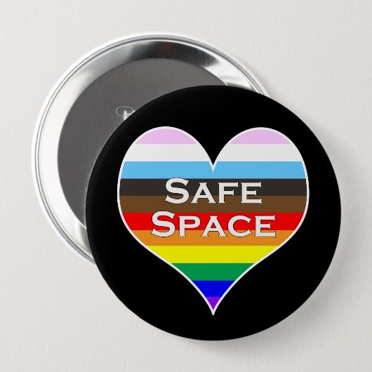 Safe Space Button (Voorkant /achterkant)