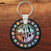 Safe Space LGBTQ-vriendelijke trotse bondgenoot Sleutelhanger (Voorkant)