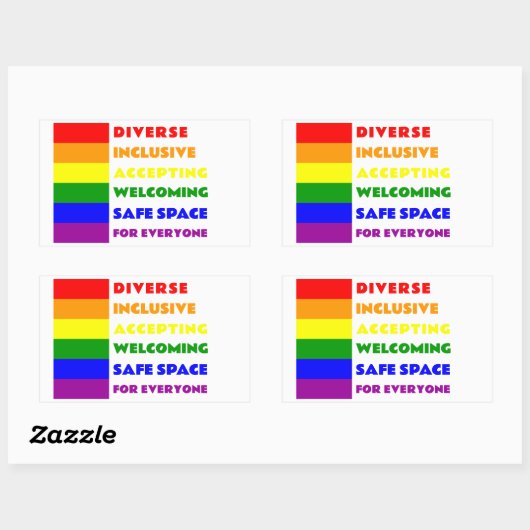 Safe Space Sticker LGBTQ+ sticker (Vel)