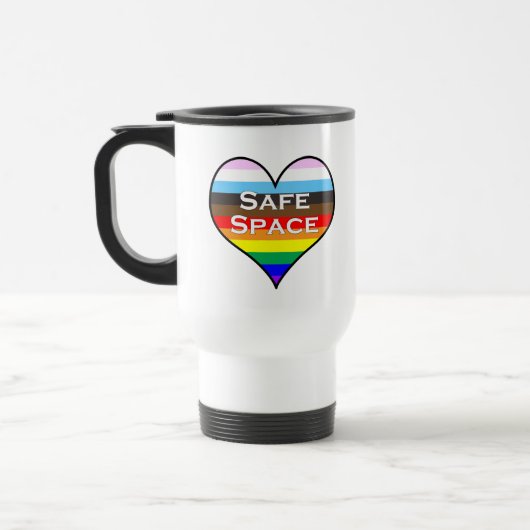 Safe Space Travel Mug Reisbeker (Links)