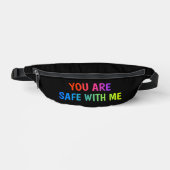 Safe Strides – Pride Fanny Pack Heuptasje (Voorkant)