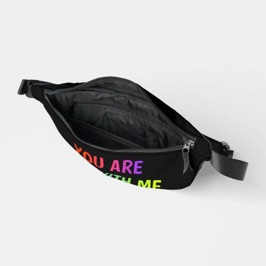 Safe Strides – Pride Fanny Pack Heuptasje (Open)