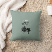 Safe Travel Pines Sierkussen (Deken)