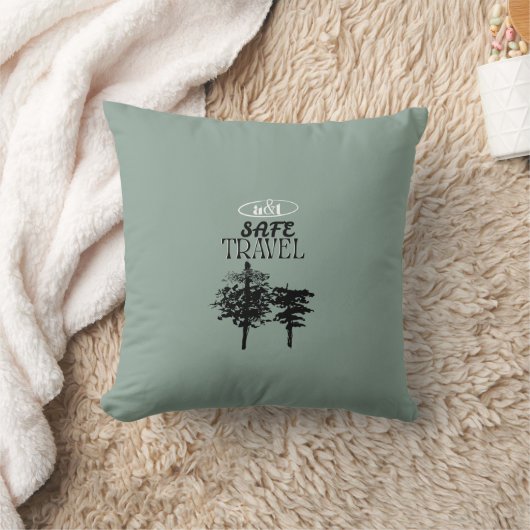 Safe Travel Pines Sierkussen (Deken)