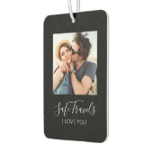 Safe Travels Gift For Him Custom Photo Car Luchtverfrisser (Links)