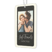 Safe Travels Gift For Him Custom Photo Car Luchtverfrisser (Links)