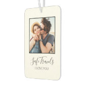 Safe Travels Gift For Him Custom Photo Car Luchtverfrisser (Links)