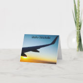 safe travels-zonsondergang kaart (Voorkant)