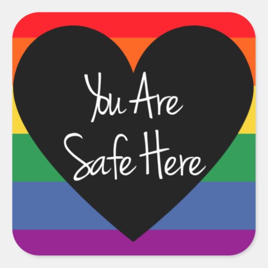 Safe Zone Sticker (Voorkant)