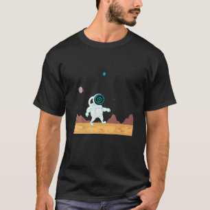 Safemoon Astronaut to the Moon Cryptocurrency Bloc T-shirt