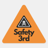 Safety 3rd Sticker (Voorkant)