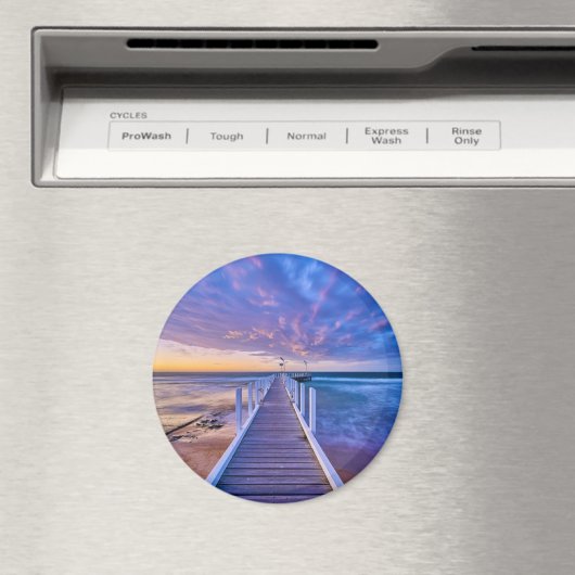 Safety Beach Jetty Sunset Magneet (Insitu (Vaatwasser))