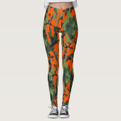 Safety Blaze Sinaasappel en Green Camo Leggings (Voorkant)