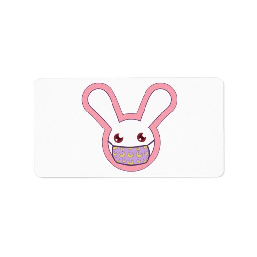 Safety Bunny Etiket (Voorkant)